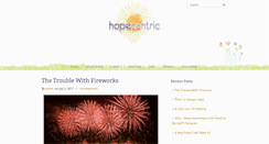 Desktop Screenshot of hopecentric.com